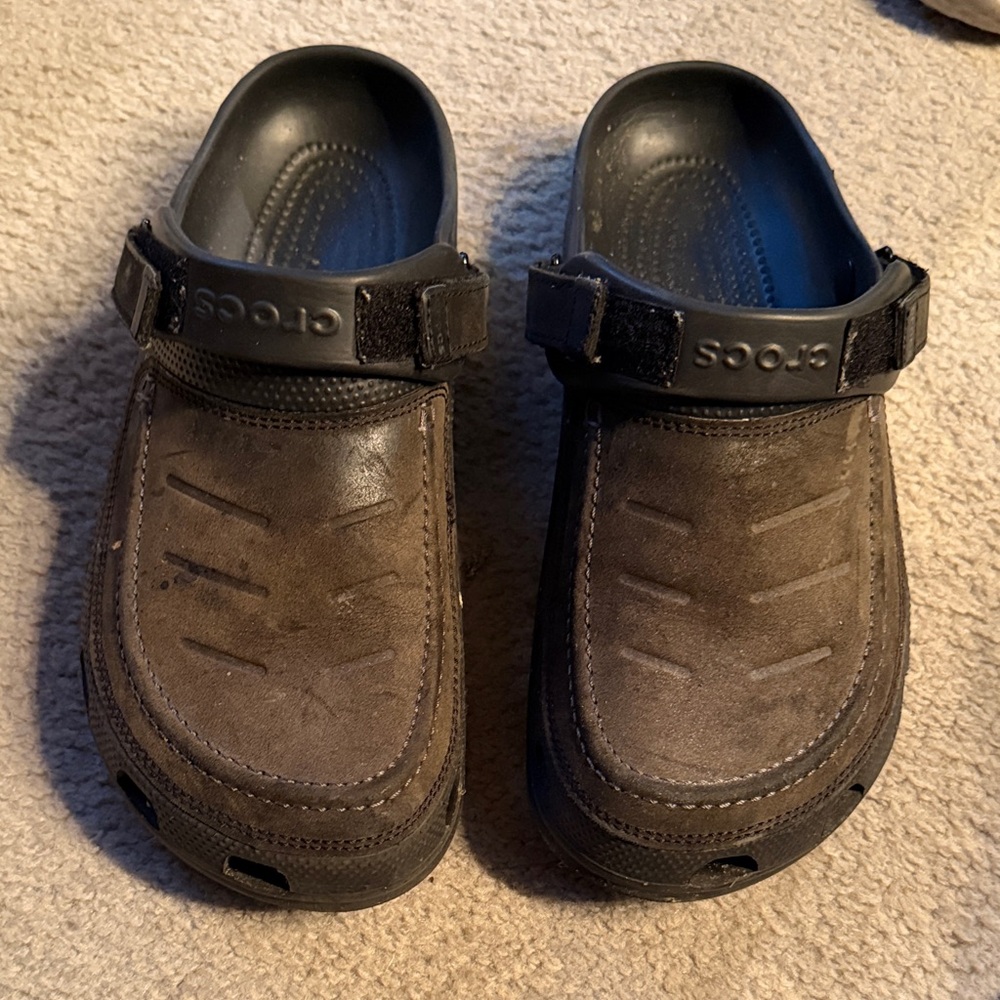 CROCS Black and Brown Shoes